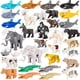 thumbnail image 1 of Animal Series Dinosaur Dragon Whale Gorilla Wolf Horse Bear Giraffe Figures model Building Blocks Enlighten Toys for Childrendragon-8 He Qiyong unisex, 1 of 1