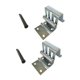 thumbnail image 5 of 2 soportes para rodillos de puerta de garaje. Herrajes de fácil instalación y resistentes al desgaste para puertas elevables industriales. Piezas Debajo del eje, 5 of 9