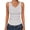 Light Gray, variant on Women's Ribbed Knit V Neck Tank Tops 2026 Summer Slim Fitted Basic Tee Soft Camisole Tops Casual Sleeveless Shirts Grey M