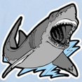 thumbnail image 2 of CafePress - Shark Great White Ocean Infant Bodysuit - Baby Light Bodysuit, Size Newborn - 24 Months, 2 of 4