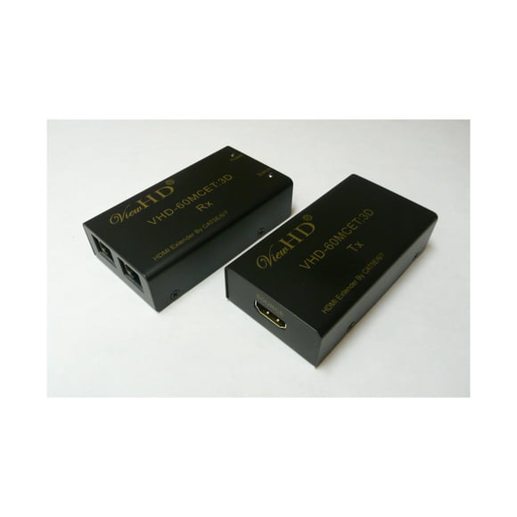 ViewHD HDMI Extender via CAT5e / CAT6 / CAT7 Over 60 Meter / 180 Feet Best Compatibility