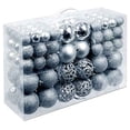 thumbnail image 3 of 3 bolas de espuma de 8 cm para Navidad, colgantes irrompibles, macarrones, adornos colgantes para árbol de Navidad, decoración reutilizable para fiestas, regalos de Año Nuevo, 3 of 5