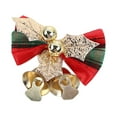 thumbnail image 3 of Marryso Christmas Wreath for Front Door Christmas Tree Garland Bells Accessories Bow Christmas Gift Box Decorations, 3 of 7