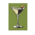 thumbnail image 6 of Yayeee Garden Flag 12" x 18" Double Sided Outdoor Yard Lawn Holiday Decorations, Light Black Martini, 6 of 6