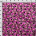 thumbnail image 4 of oneOone Tissu Popeline de Coton Rose Matériel de Robe Florale Tissu Imprimé Tissu au Mètre 42 Pouces de Large, 4 of 5