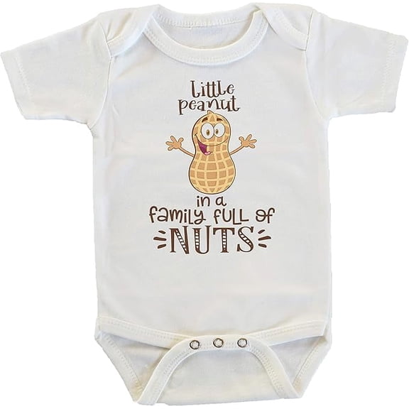 Little Peanut in a Family of Nuts Onesie/Bodysuit