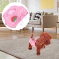 thumbnail image 2 of Pet Diaper Sanitary Physiological Pants Dot Strawberry Washable Male Dog Shorts Panties Menstruation Underwear Size S (Pink), 2 of 4