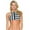 Black - blkstripe, variant on Tavik Womens Ryan Halter Swim Top, White, Large