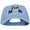 Sky Blue, variant on Cat Mom Words with Paw Embroidered Cotton Cap - Navy OSFM