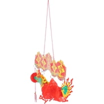 DEEPCRAFF Chinese Paper Dragon Decoration Chinese Dragon Hanging Lantern Red 1Set for Lunar New Year