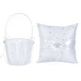 thumbnail image 4 of Sofa Vama Ropa de Cama Canasta para niña de las flores con forma de corazón de cristal para bodas y fiestas for Navideño, 4 of 4