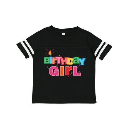 

Inktastic Birthday Girl Letters Gift Toddler Toddler Girl T-Shirt