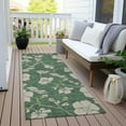 thumbnail image 6 of Addison Rugs Chantille Indoor/Outdoor Transitional Floral Sage Washable Runner Rug, 2'3" x 7'6", 6 of 6