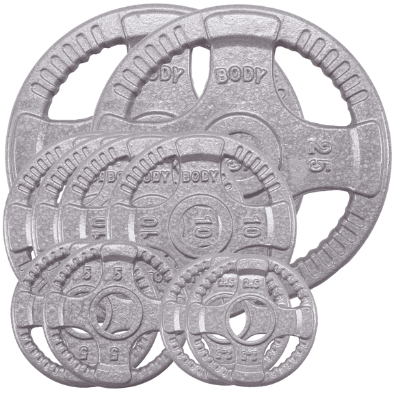 Body Solid OST105 Olympic Cast Grip 105 lb Set