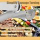 thumbnail image 4 of BBQ Sausage Stuffer Tongs, Long Handle Kitchen Tongs for Turning C, 4 of 5
