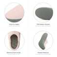 thumbnail image 2 of Dream Pairs Slippers For Women Memory Foam Winter Slippers Faux Fur Anti-slip House Slippers TILLIA PINK Size 12, 2 of 5
