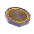 thumbnail image 2 of Tablero para rascar gatos, cama de cartón para gatos, protección de muebles redondos, cama para dormir con bola de voz de cartón, tablero para rascar Púrpura Fernando Rascador para gatos, 2 of 8