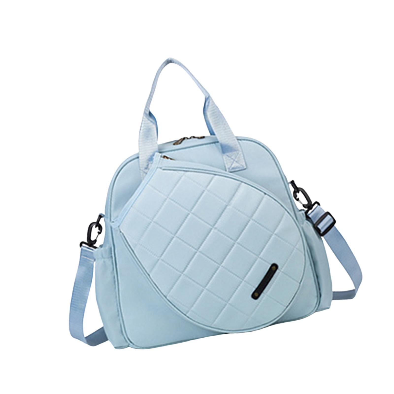 Tennis Bag Racket Holder Shoulder Bag Large Capacity with Adjustable Strap for Adult Men and Women Players