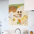 thumbnail image 3 of Tapestry Picnic, acuarela, 75 x 75 cm, microtela, 3 of 3