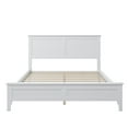 thumbnail image 5 of Modern White Solid Wood Full Platform Bed, 5 of 7