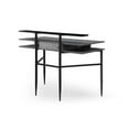 thumbnail image 6 of Layna Wooden Desk Gray/Black  43.3L x 22.8W x 34.8H 1 Storage Drawer Side, 6 of 11