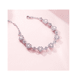 thumbnail image 3 of Pulsera Mujer Plata 925 Xtellar Con Corazones Pink Y Cristales, 3 of 4