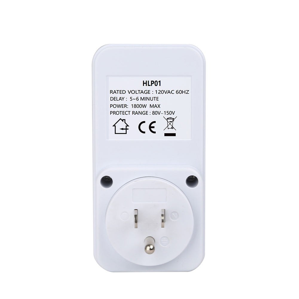 1PC Multi-func Refrigerator Voltage Protector Socket Switch Automatic Power Surge ProtectionWashing Refrigerator Protect 110V