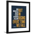 thumbnail image 5 of Our Greatest Glory Confucius Quote, Framed Art Print Wall Art Sold by Art.Com, 5 of 5