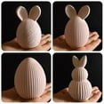 thumbnail image 3 of Easter Egg Bny Sile Candle Mold DIY Handmade Ear Resin Plaster Rabbit, 3 of 8