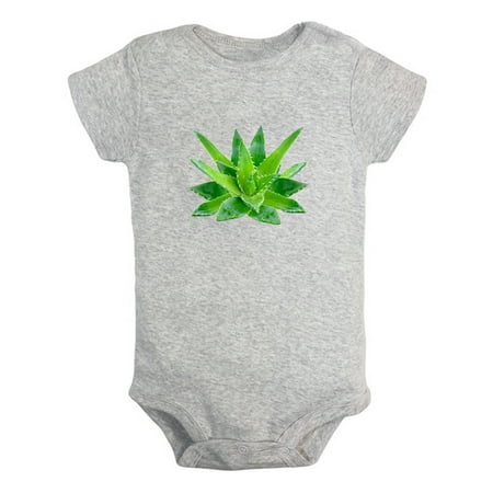 

Nature Pattern Aloe Vera Rompers For Babies Newborn Baby Unisex Bodysuits Infant Jumpsuits Toddler 0-24 Months Kids One-Piece Oufits (Gray 18-24 Months)