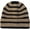 Brown, variant on Y2k Beanie for Women Cat Crochet Hats Demon Beanies Stripes Hat Grunge Accessories Emo Slouchy Warm Knitted Hats