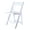Folding, variant on Efavormart Pack of 1 | White Folding Chair With Vinyl Padded Seat Wedding Chair Indoor/Outdoor Portable & Fold Compactly, Durable Light weight Chair