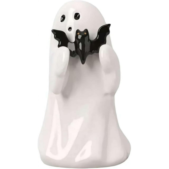 Fantasma de cerámica, decoración de Halloween de fantasmas, figura decorativa de Halloween de fantasmas de resina, decoraciones espeluznantes para el hogar, para colecciones de exhibición de repisas d