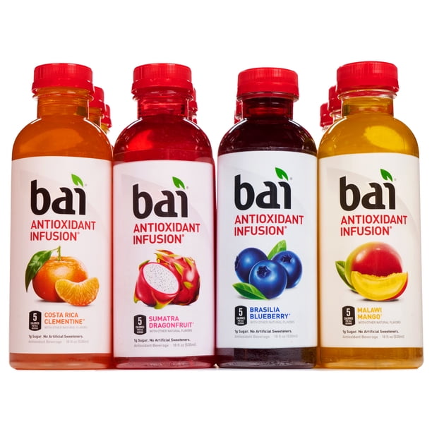 Bai Antioxidant Infusion 12 x 18 oz. Variety Pack