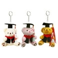 thumbnail image 3 of Moocorvic Graduation Bear Keychain Class of 2025 Graduation Plush Bear Gift Kindergarten Stuffed Animal Doll Pendant Graduation Gifts for Her, 3 of 5