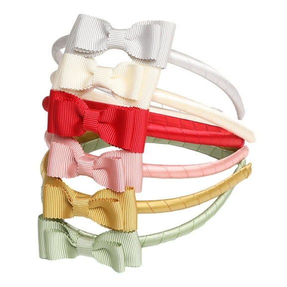 Baby Soft Tied Bow Hairbands Headwrap Hair Accessories For Newborn Infant Girls Toddlers Kids