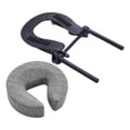thumbnail image 3 of BELOVING Massage Table Face Down Pillow Breathable Portable Practical Headrest Pillow Gray, 3 of 10