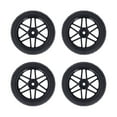 thumbnail image 1 of Plastic Wheel Rims And Rubber Tires, Strong Cushioning 1/10 Scale RC Car Wheels And Tires Improve Stability Flexible Driving  For Different Roads A Tire, 1 of 8