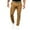 Brown, variant on Men's Casual Pants Mens Slim Fit Straight Tube Retro Hop Pants Street Jeans Grey 2XL