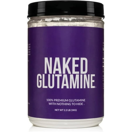 Pure L-Glutamine Made in The USA - 200 Servings - 1,000g, 2.2lb Bulk, Vegan, Non-GMO, Gluten and Soy Free. Minimize Muscle Breakdown & Improve Protein Synthesis. No Additives