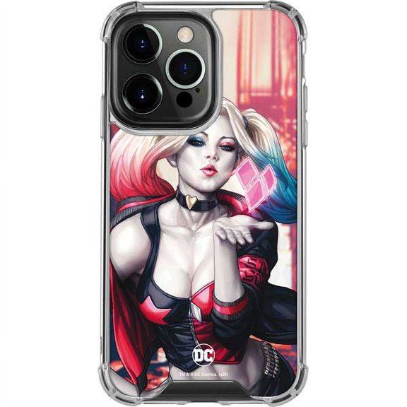 Skinit DC Comics Harley Quinn Animated iPhone 13 Pro Clear Case