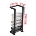 thumbnail image 2 of Sheng Yi Home Improvement,Hardware,Wall mounted stainless steel black towel rack home bathroom towel rack, 2 of 12