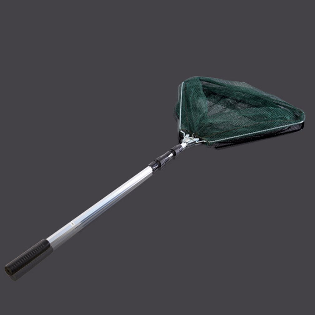 Portable Aluminum Alloy Triangle Folding Fishing Nets Fly Fishing Hand