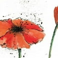 thumbnail image 2 of Paschke, Chris 15x15 Black Ornate Wood Framed with Double Matting Museum Art Print Titled - Not a California Poppy III on White, 2 of 4