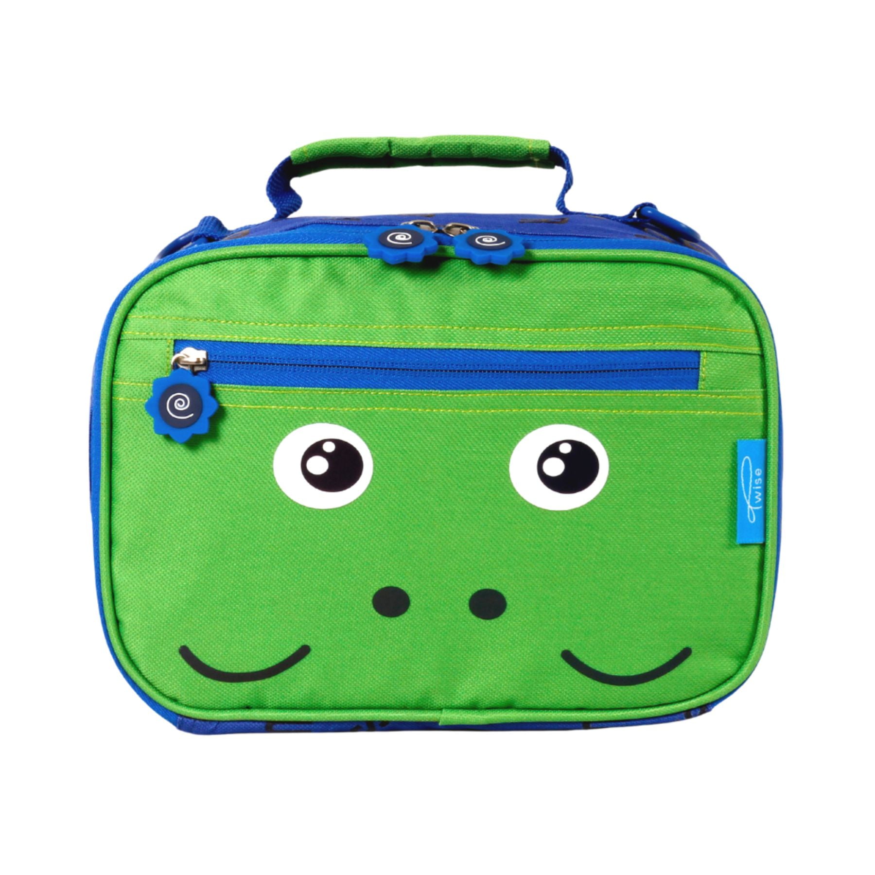 Twise Side-kick Insulated Lunch Bag for Preschool and Kindergarten, Dino