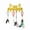 Gold, variant on Key Holder Wall Mounted with Screws and Anchors, Black Multifunctional Key Hanger with 6 Hooks, Entryway Front Door Kitchen Hallway Garage Office(Black)