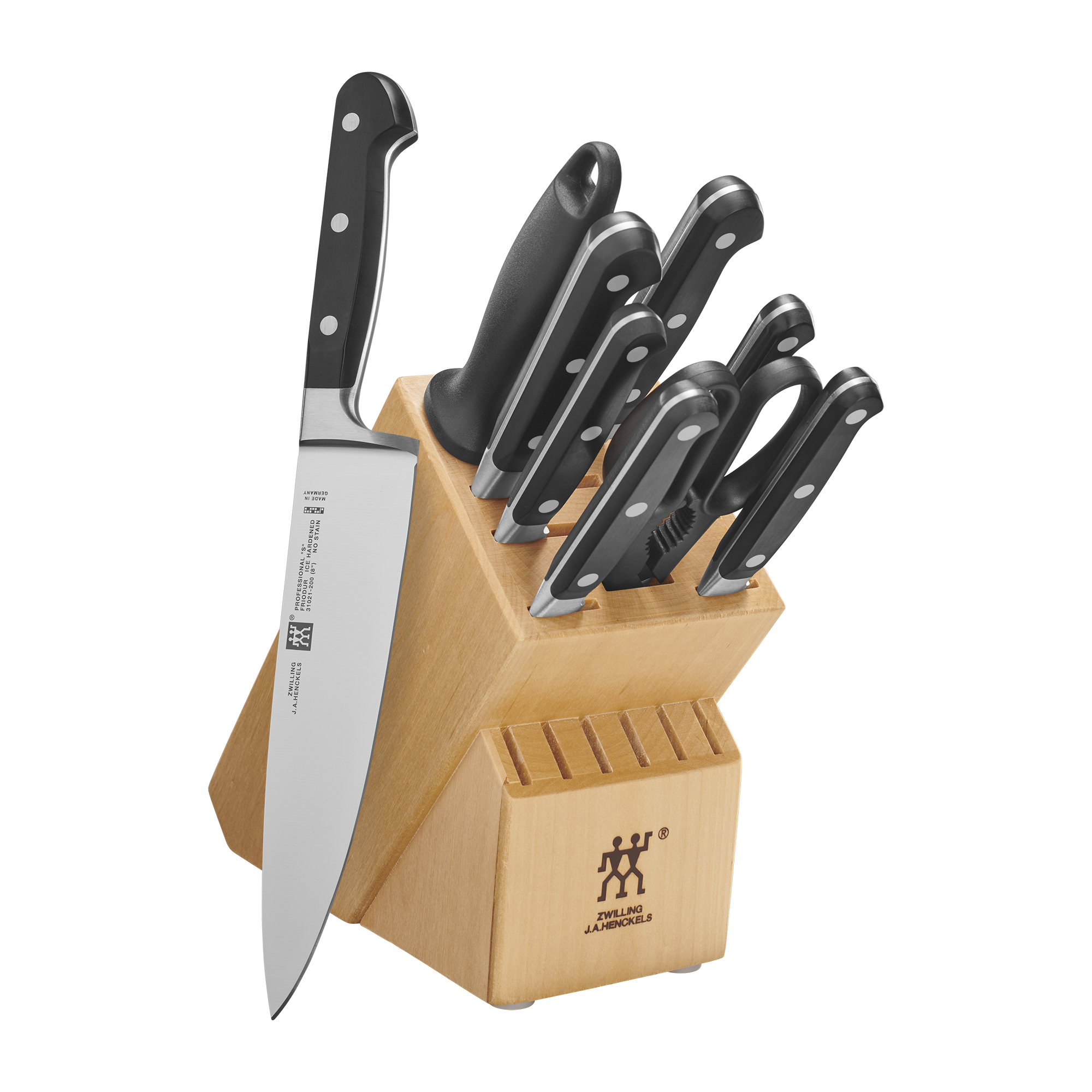 ZWILLING J.A. Henckels Professional "S" 10pc Knife Block Set