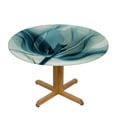 thumbnail image 3 of Acheng Large Flowers Round Tablecloth 54-58, 3 of 8