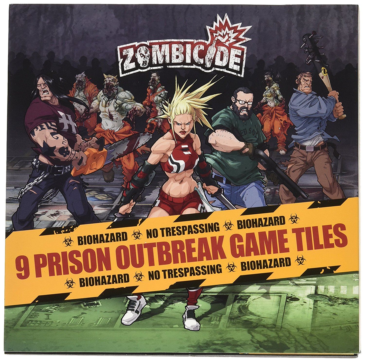 Zombicide Season 2 Prison Outbreak: 9 Double Sided Tiles Board Game, For  Ages 13 and up By BcTlyInc Ship from US" - Walmart.com