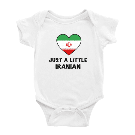 

Just A Little Iranian Funny Baby Bodysuit For Boy Girl
